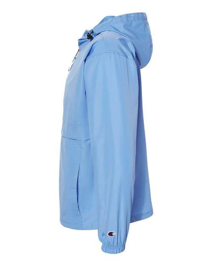 Champion CO200 Unisex Packable Anorak Jacket - Light Blue - DirectSide
