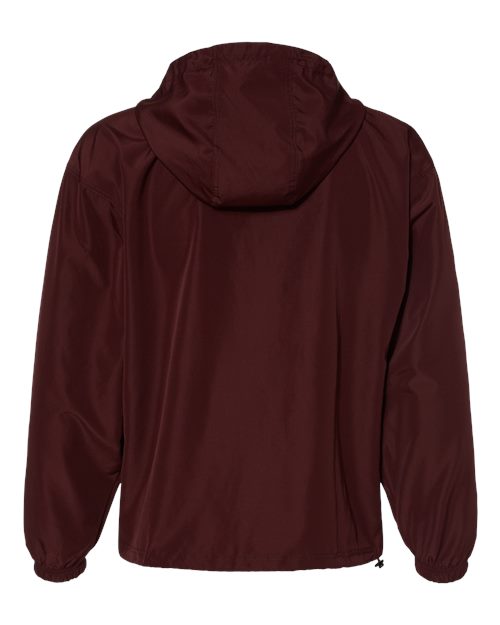 Champion CO200 Unisex Packable Anorak Jacket - Maroon - Back