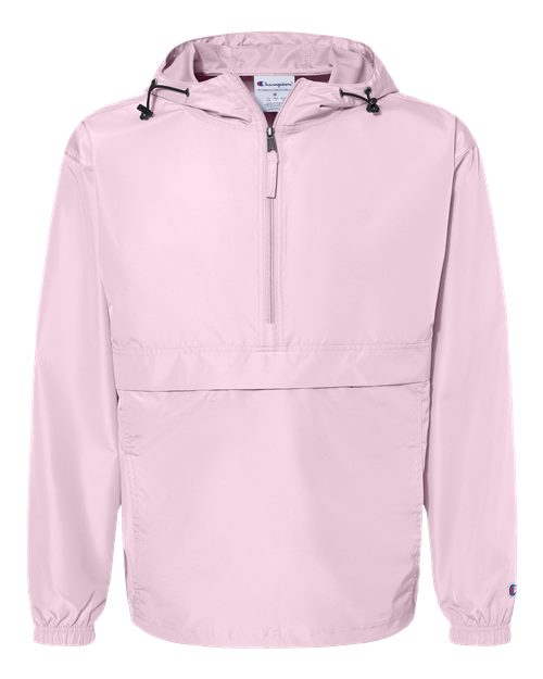 Champion CO200 Unisex Packable Anorak Jacket - Pink Candy - Front