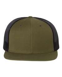 Richardson 511 Wool Blend Flat Bill Trucker Cap