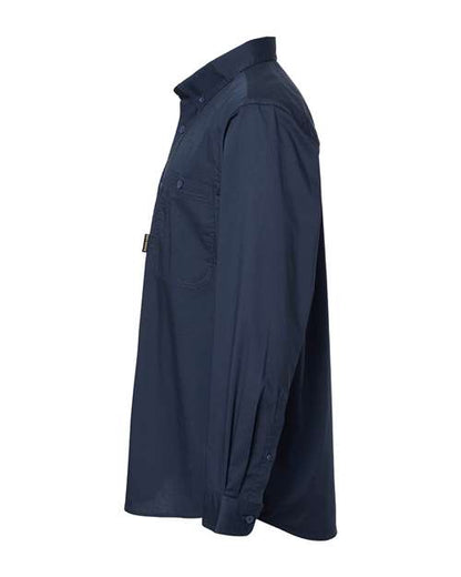DRI DUCK 4450 Men's Craftsman Woven Shirt - Deep Blue - DirectSide