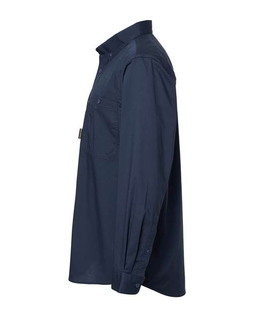 DRI DUCK 4450T Men's Craftsman Woven Shirt - Deep Blue - DirectSide