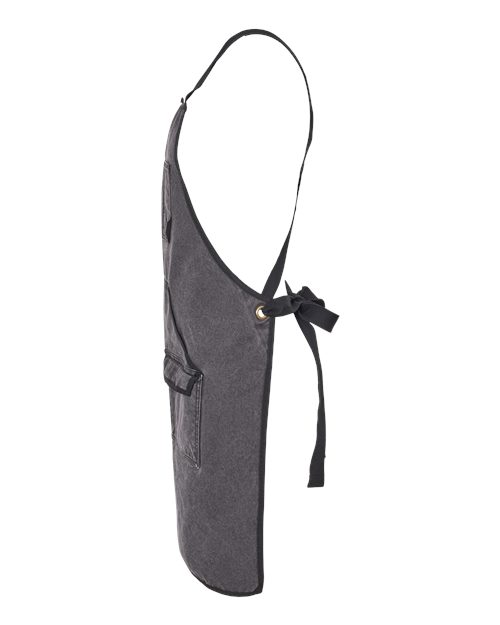 DRI DUCK 1500 Workman's Apron - Charcoal/ Black - DirectSide