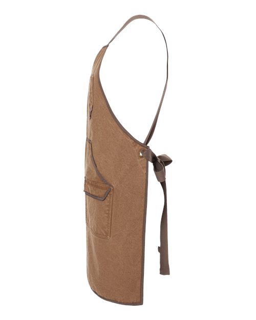 DRI DUCK 1500 Workman's Apron - Field Khaki/ Tobacco - DirectSide
