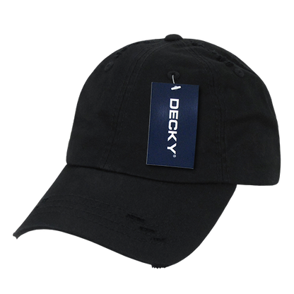 Decky-959-6 Panel Low Profile Relaxed Vintage Dad Hat