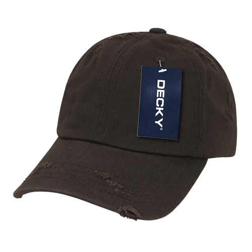 Decky-959-6 Panel Low Profile Relaxed Vintage Dad Hat