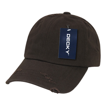 Decky-959-6 Panel Low Profile Relaxed Vintage Dad Hat