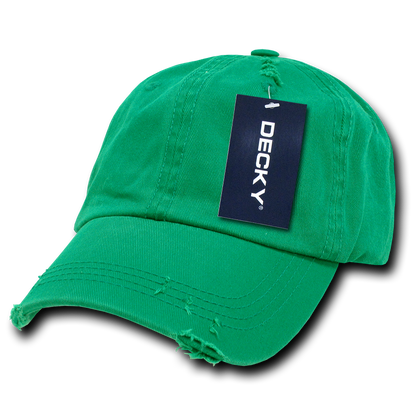 Decky-959-6 Panel Low Profile Relaxed Vintage Dad Hat