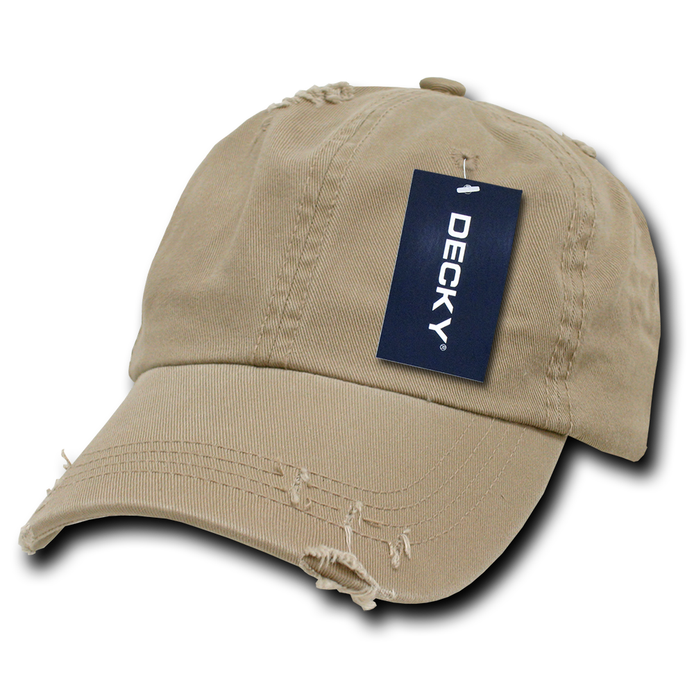 Decky-959-6 Panel Low Profile Relaxed Vintage Dad Hat