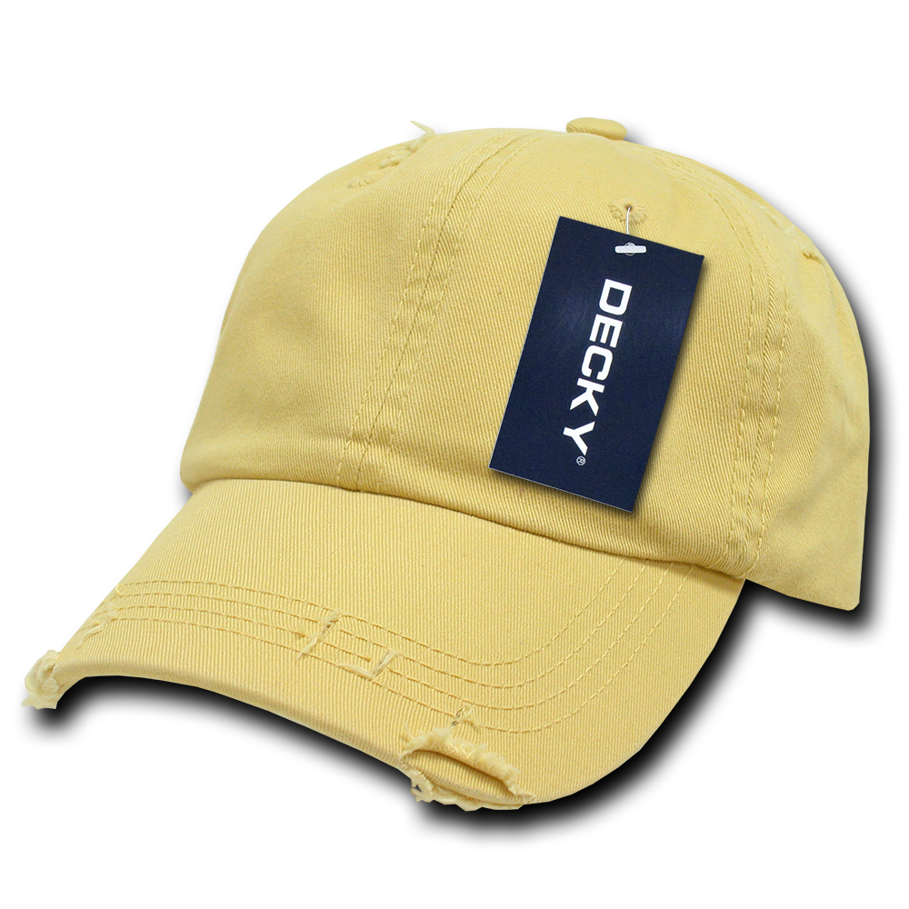 Decky-959-6 Panel Low Profile Relaxed Vintage Dad Hat