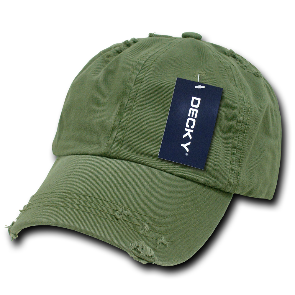 Decky-959-6 Panel Low Profile Relaxed Vintage Dad Hat
