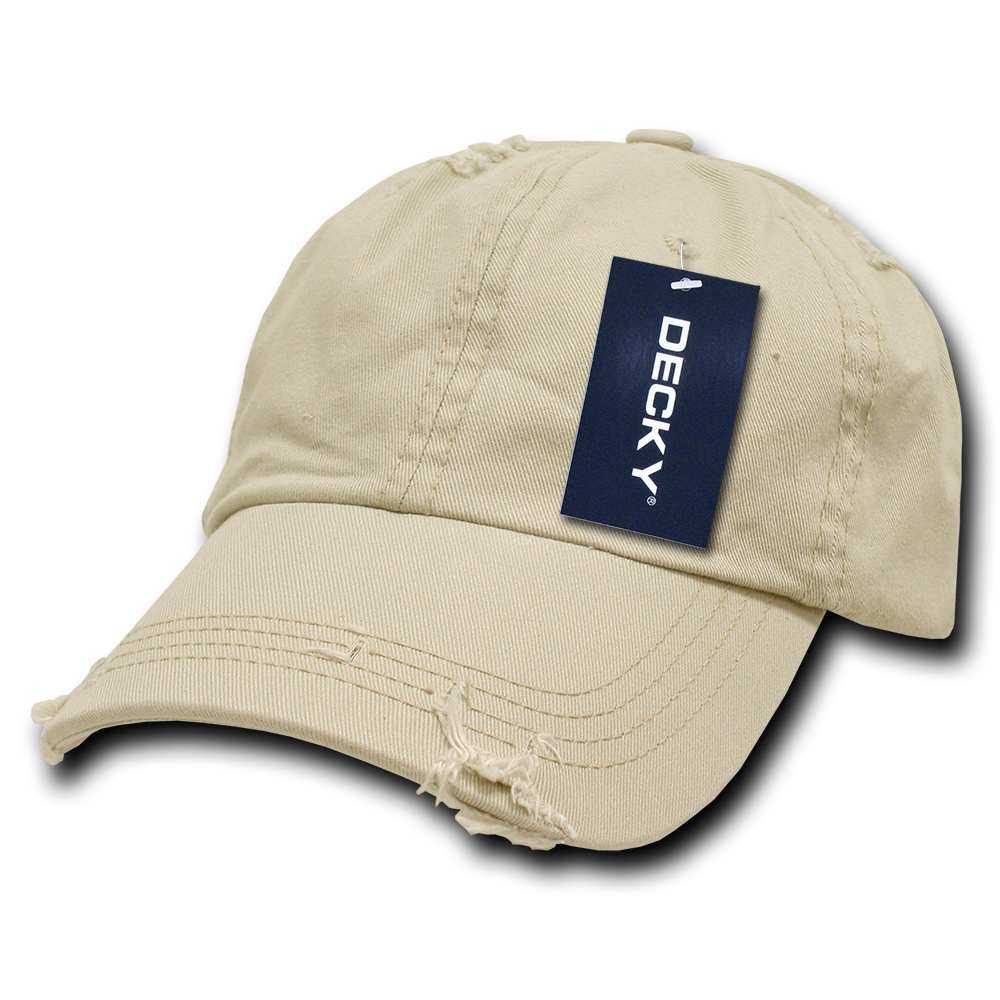 Decky-959-6 Panel Low Profile Relaxed Vintage Dad Hat