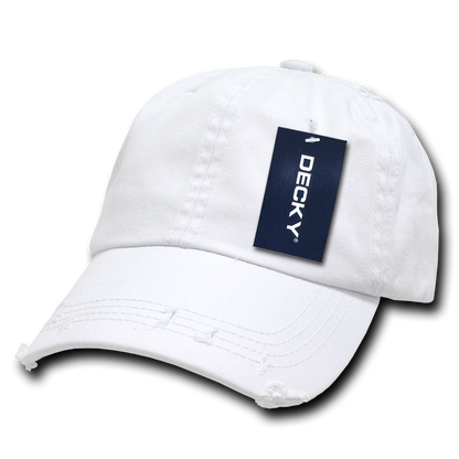 Decky-959-6 Panel Low Profile Relaxed Vintage Dad Hat