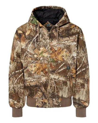 DRI DUCK 5034T Men's Laramie Power Move Jacket - Realtree Edge - Front