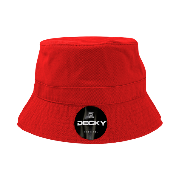 Decky-961-Relaxed Polo Buckets - Red