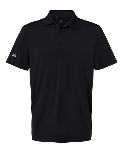adidas A514 Men's Ultimate365 Solid Polo - Black - Front