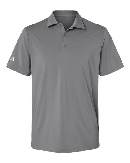 adidas A514 Men's Ultimate365 Solid Polo - Grey Three - Front