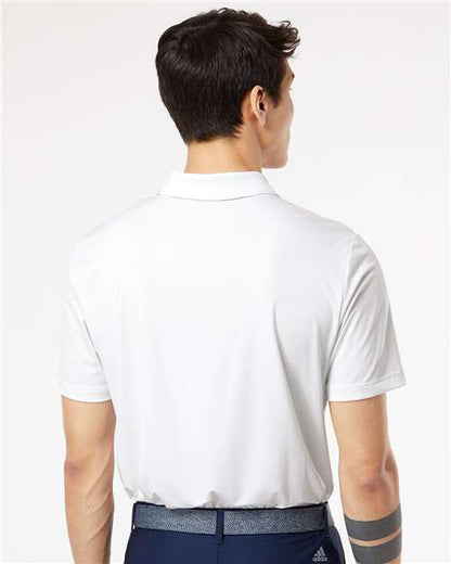 adidas A514 Men's Ultimate365 Solid Polo - White - OnModelBack