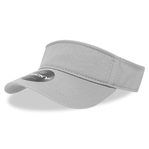 Decky-962-Polo Visor - Grey