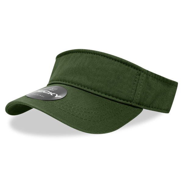 Decky-962-Polo Visor - Olive