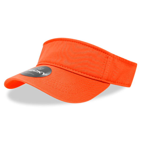 Decky-962-Polo Visor - Orange