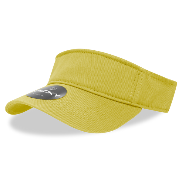 Decky-962-Polo Visor - Yellow