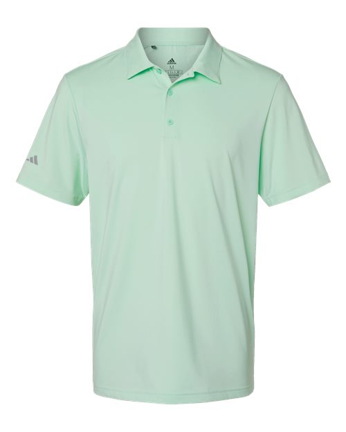 adidas A514 Men's Ultimate365 Solid Polo - Clear Mint - Front