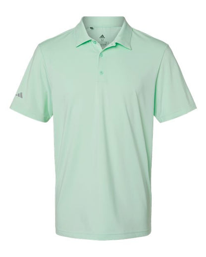 adidas A514 Men's Ultimate365 Solid Polo - Clear Mint - Front
