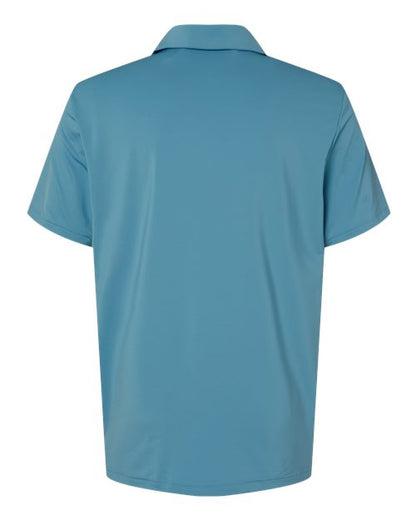 adidas A514 Men's Ultimate365 Solid Polo - Hazy Blue - Back