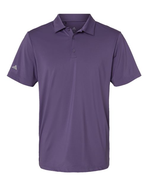 adidas A514 Men's Ultimate365 Solid Polo - Tech Purple - Front