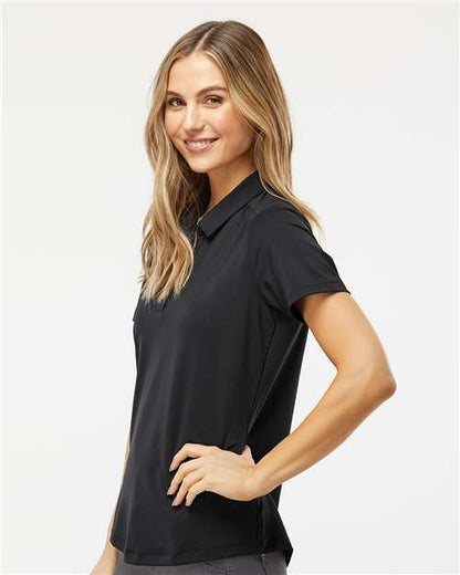 adidas A515 Women's Ultimate365 Solid Polo - Black - OnModelSide
