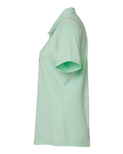 adidas A515 Women's Ultimate365 Solid Polo - Clear Mint - DirectSide
