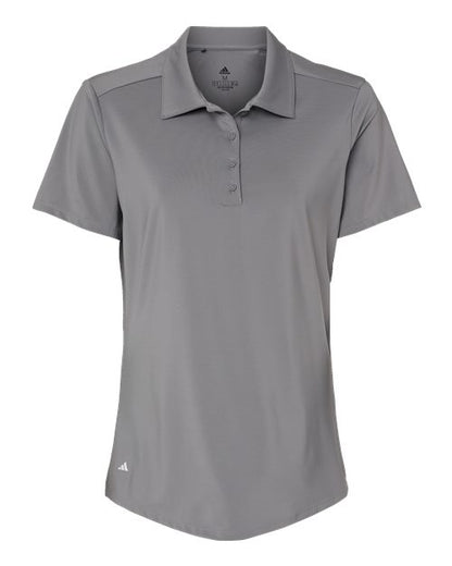adidas A515 Women's Ultimate365 Solid Polo - Grey Three - Front
