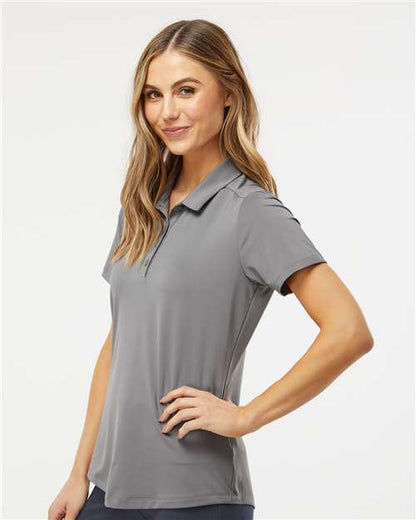 adidas A515 Women's Ultimate365 Solid Polo - Grey Three - OnModelSide