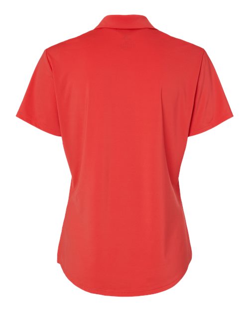 adidas A515 Women's Ultimate365 Solid Polo - Real Coral - Back