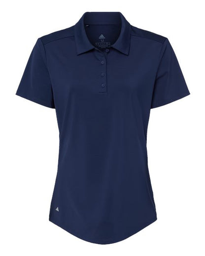 adidas A515 Women's Ultimate365 Solid Polo - Team Navy Blue - Front