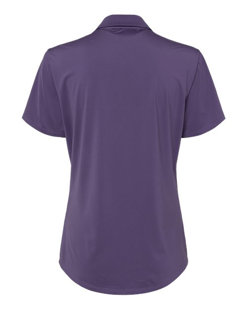 adidas A515 Women's Ultimate365 Solid Polo - Tech Purple - Back