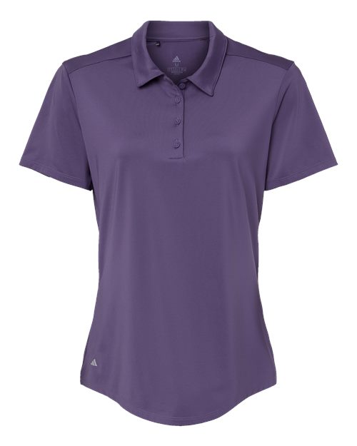 adidas A515 Women's Ultimate365 Solid Polo - Tech Purple - Front