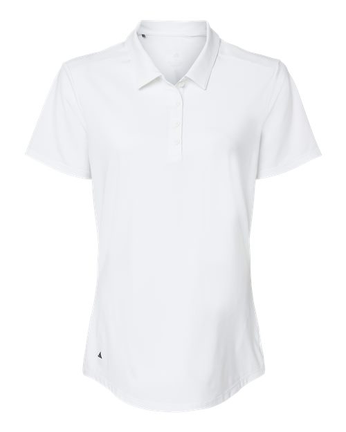 adidas A515 Women's Ultimate365 Solid Polo - White - Front