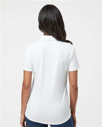adidas A515 Women's Ultimate365 Solid Polo - White - OnModelBack