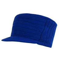 Decky Flat Top HybriCap – Ribbed Knit Visor Beanie Hat