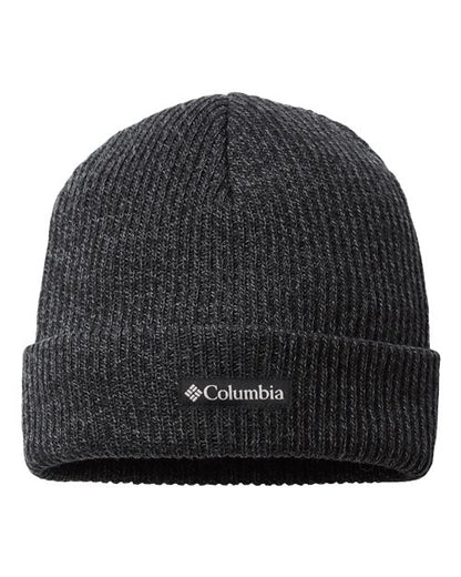 Columbia 191132 Whirlibird™ Cuffed Beanie - Black/ Graphite - Front