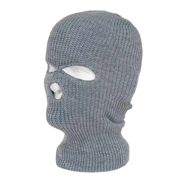 Decky-970-Tactical Mask (3 Holes) - Heather Grey