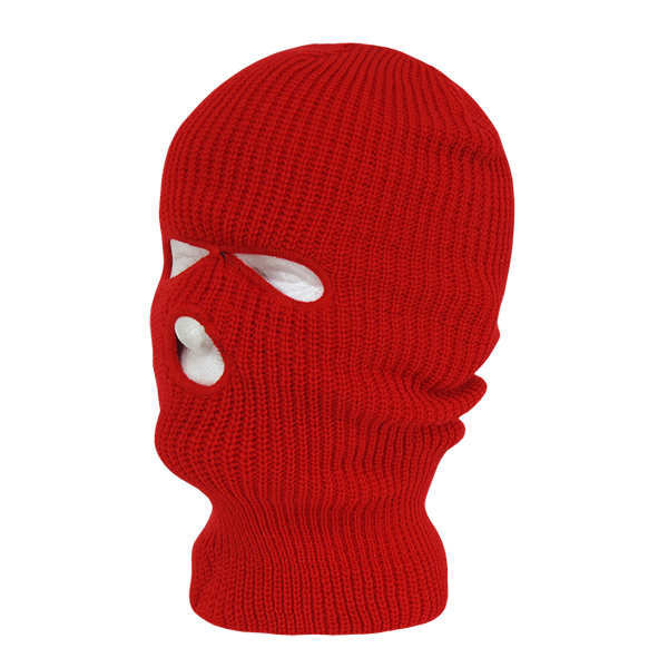 Decky-970-Tactical Mask (3 Holes) - Red