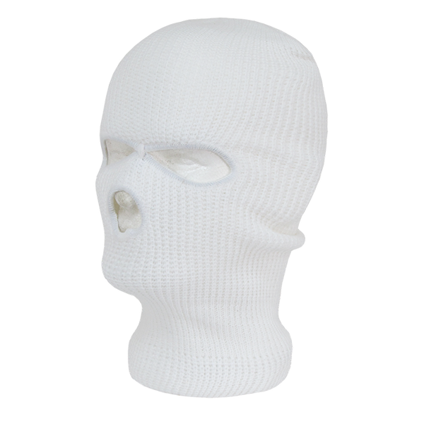 Decky-970-Tactical Mask (3 Holes) - White