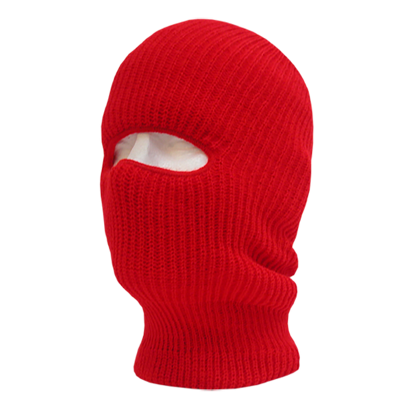 Decky-971-Tactical Mask (1 Hole) - Red