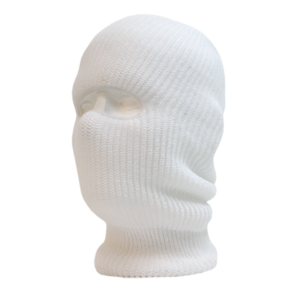 Decky-971-Tactical Mask (1 Hole) - White