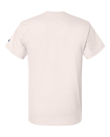Champion T425 Unisex Classic T-Shirt - Body Blush - Back