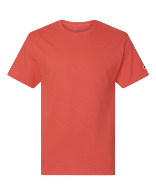 Champion T425 Unisex Classic T-Shirt - Red River Clay - Front