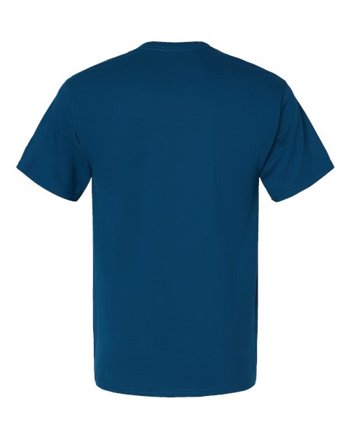 Champion T425 Unisex Classic T-Shirt - Late Night Blue - Back
